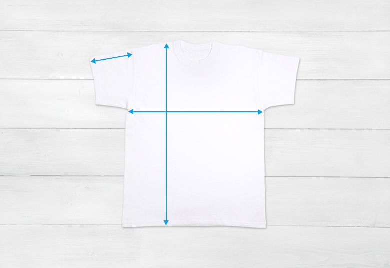 T-shirt men - how to measure