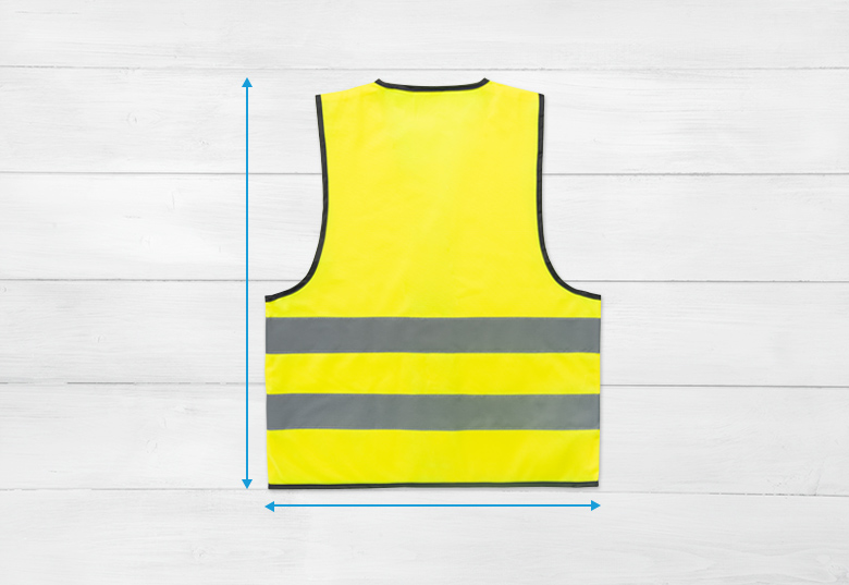 Reflective safety vest - how to measure