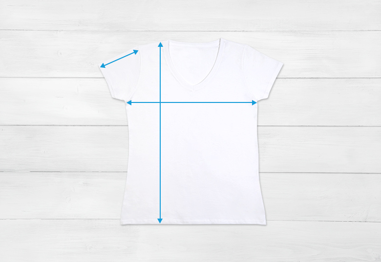 T-shirt women - how to measure