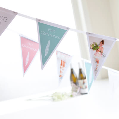 Create Party Flags with photo