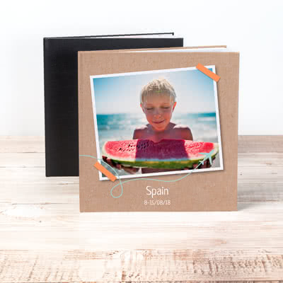 Livre photo XL carré - couverture rigide