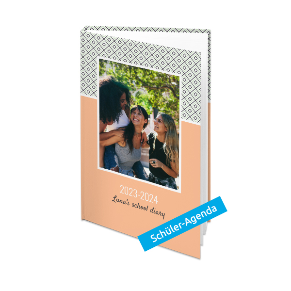 Foto-Agenda Deluxe mit personalisiertem Cover