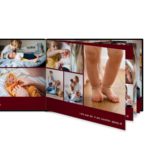 Fotobuch Large Quer - Hardcover Lederlook Fotobuch Large Quer - Hardcover Lederlook