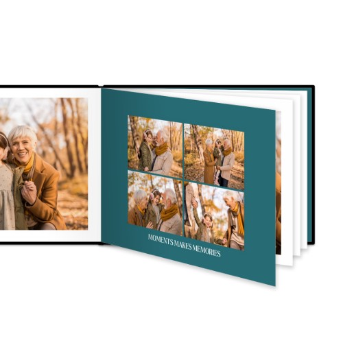 Livre photo L paysage - couverture rigide en simili cuir