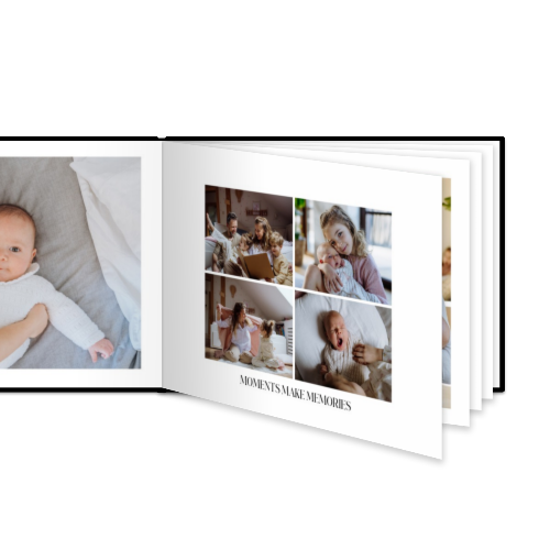 Fotoboek Large liggend - harde lederen kaft Fotoboek Large liggend - harde lederen kaft