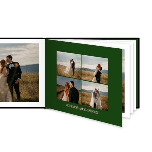 Photo Book Large Landscape Leather Cover