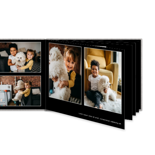 Fotoboek Large liggend - harde linnen kaft