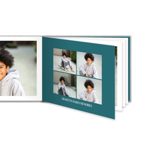 Monochrome Teal Blue