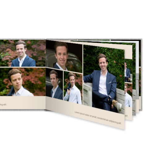 Photo Book Large Landscape Linen Cover Photo Book Large Landscape Linen Cover