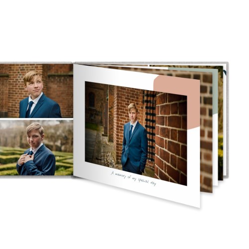 Livre photo L paysage - couverture rigide en lin