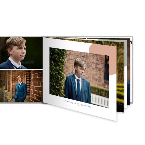 Livre photo L paysage - couverture rigide en lin