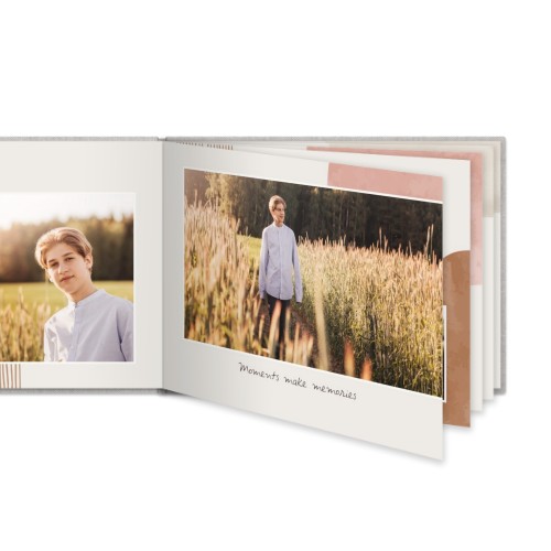 Fotoboek Large liggend - harde linnen kaft Fotoboek Large liggend - harde linnen kaft