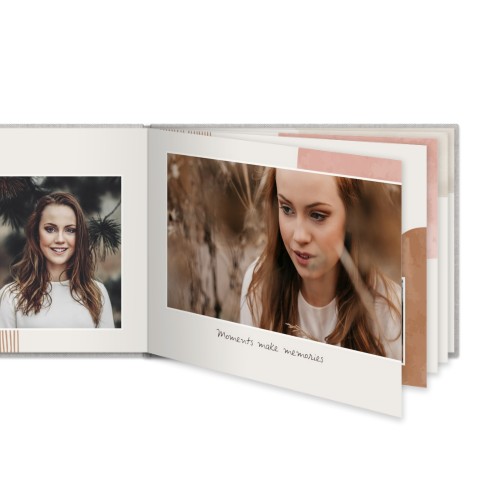 Livre photo L paysage - couverture rigide en lin