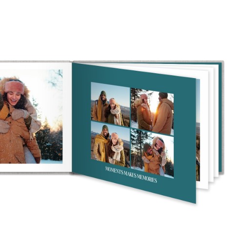 Photo Book Large Landscape Linen Cover