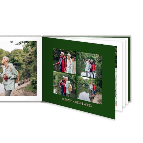 Livre photo L paysage - couverture rigide en lin