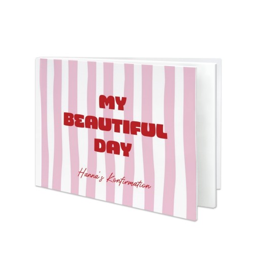 Organic Stripes Bold Text