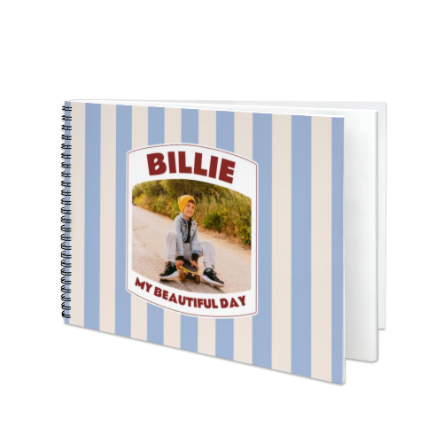 Fotobok stor liggande spiralbindning Fotobok stor liggande spiralbindning
