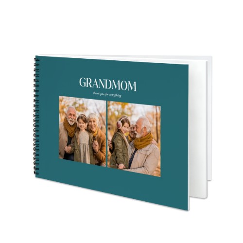 Livre photo L paysage - couverture personnalisée à spirales