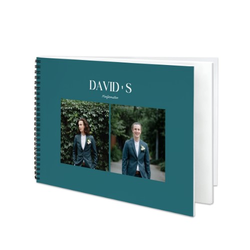 Fotobok Large Liggende - Spiralperm Fotobok Large Liggende - Spiralperm