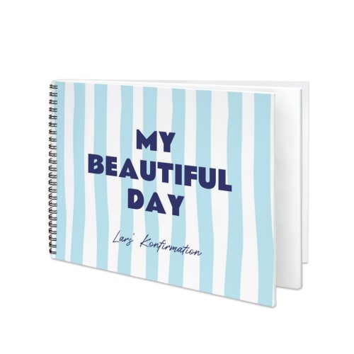 Organic Stripes Bold Text