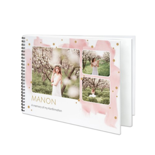 Fotobok stor liggande spiralbindning Fotobok stor liggande spiralbindning