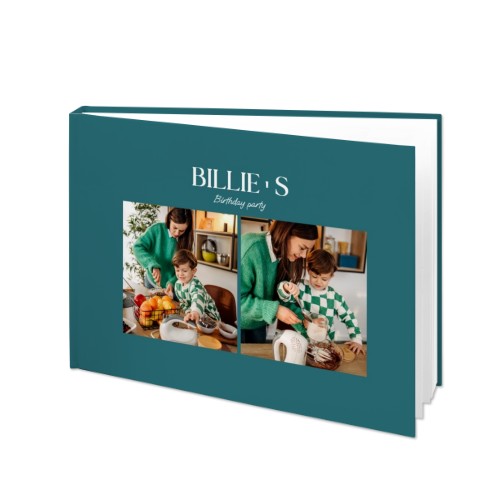 Monochrome Teal Blue