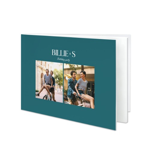 Monochrome Teal Blue