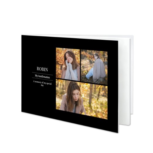 Fotoboek Medium liggend - zachte fotokaft