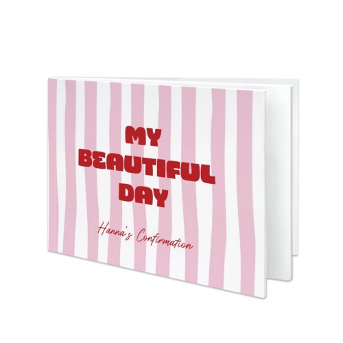 Organic Stripes Bold Text