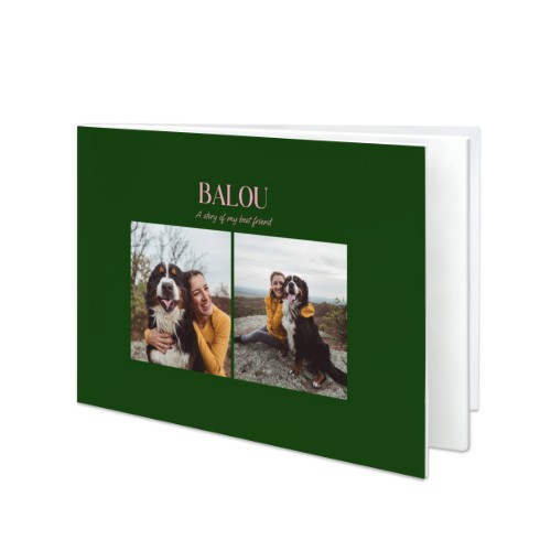 Livre photo M paysage - couverture souple personnalisée