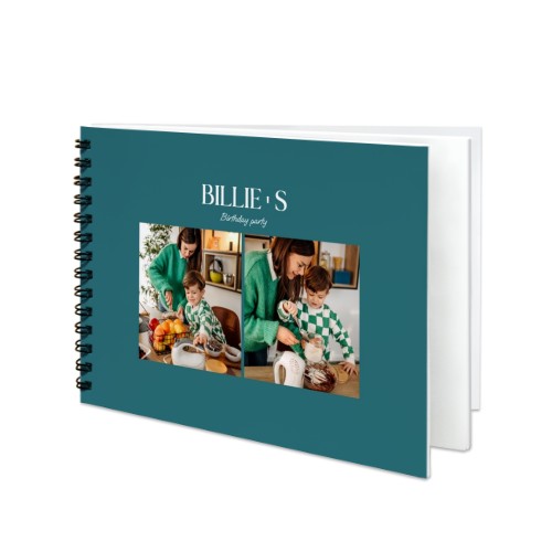 Monochrome Teal Blue