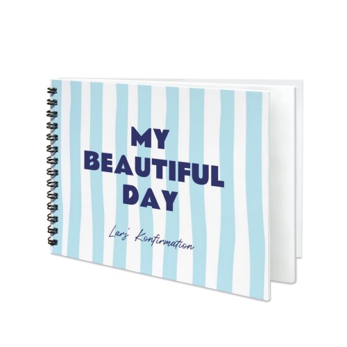 Organic Stripes Bold Text