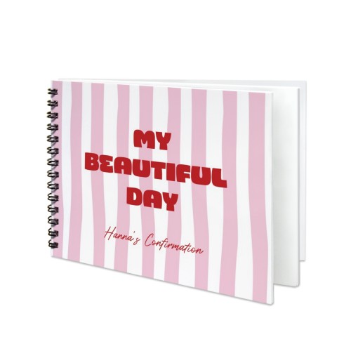 Organic Stripes Bold Text