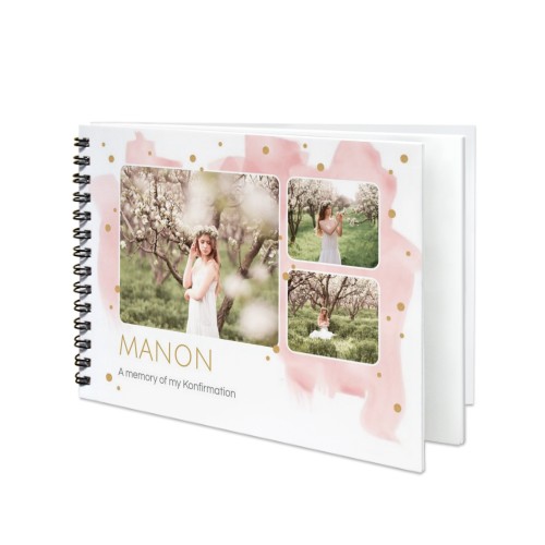 Fotoboek M liggend spiraalbinding