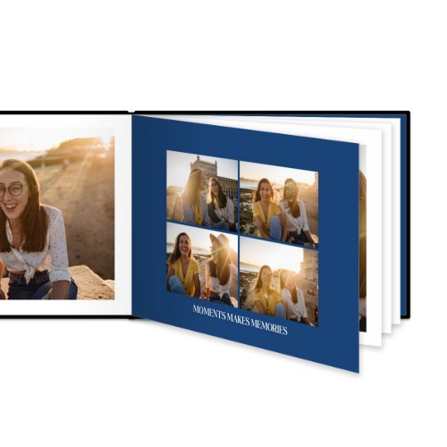 Fotoboek XL liggend - harde lederen kaft Fotoboek XL liggend - harde lederen kaft