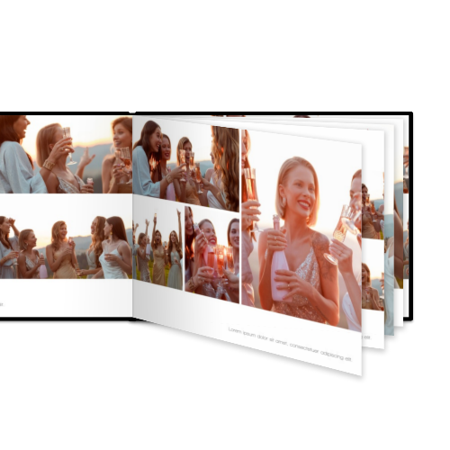 Fotobuch XL Quer - Hardcover Lederlook Fotobuch XL Quer - Hardcover Lederlook