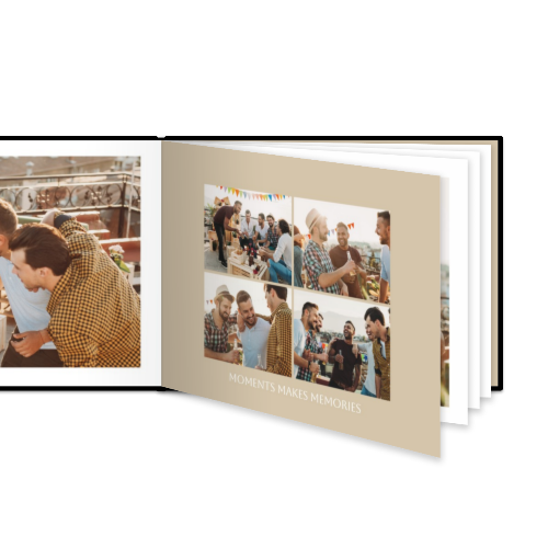 Livre photo XL paysage - couverture rigide en simili cuir Livre photo XL paysage - couverture rigide en simili cuir