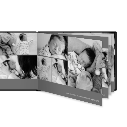 Fotobok XL Liggende Deluxe - Hard perm lærimitasjon Fotobok XL Liggende Deluxe - Hard perm lærimitasjon