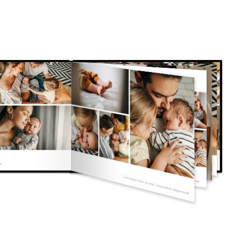 Fotobuch XL Quer - Hardcover Lederlook Fotobuch XL Quer - Hardcover Lederlook