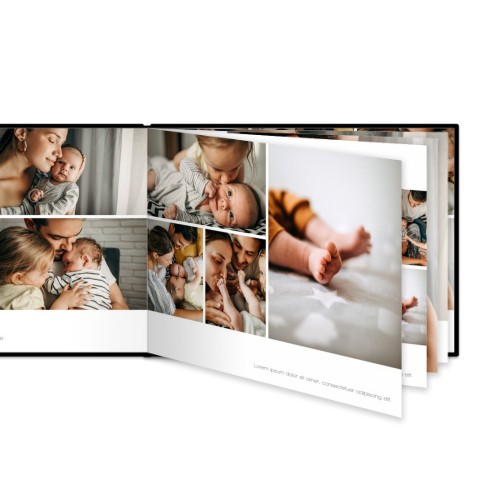 XL paysage - couverture rigide en simili cuir