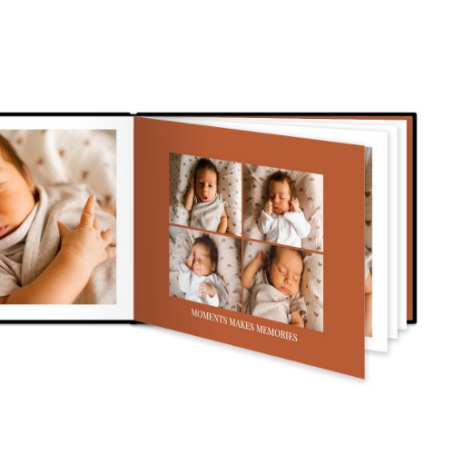 Fotoboek XL liggend - harde lederen kaft