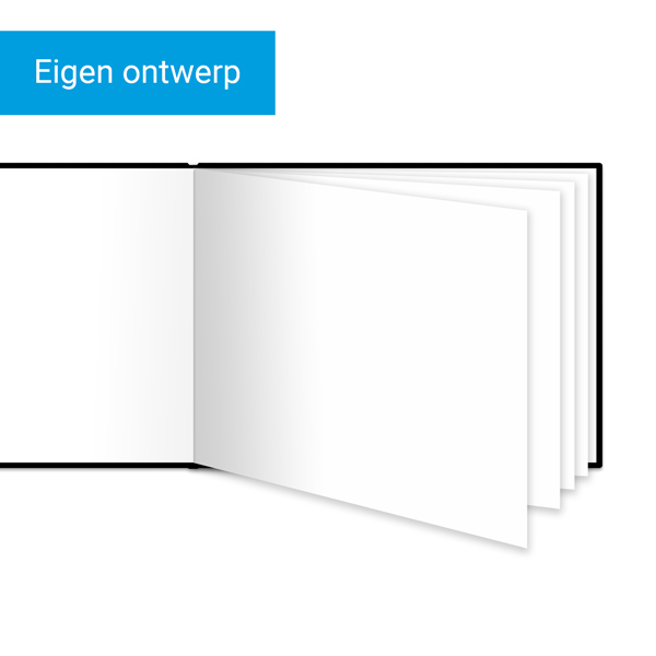 XL liggend - harde lederen kaft