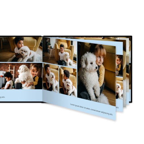 XL Quer - Hardcover Lederlook