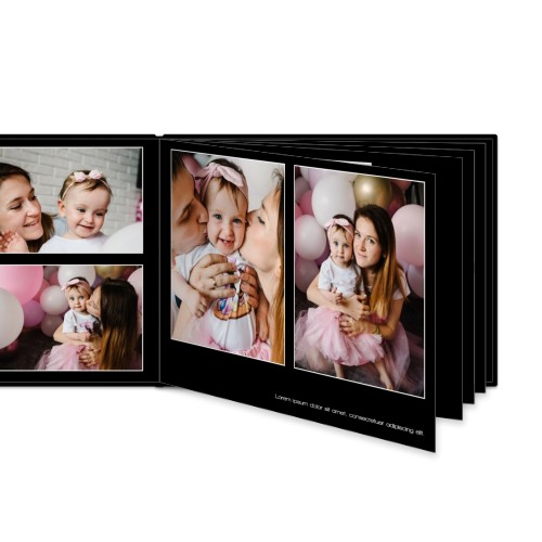 XL liggend - harde lederen kaft