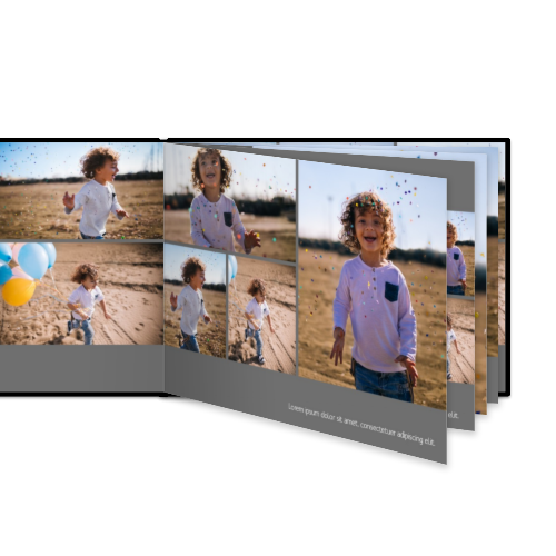 Fotobok XL Liggende Deluxe - Hard perm lærimitasjon Fotobok XL Liggende Deluxe - Hard perm lærimitasjon