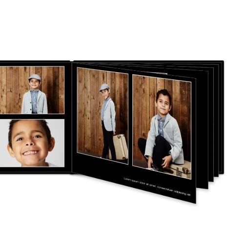 XL liggend - harde lederen kaft