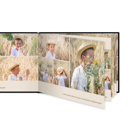 XL liggend - harde lederen kaft