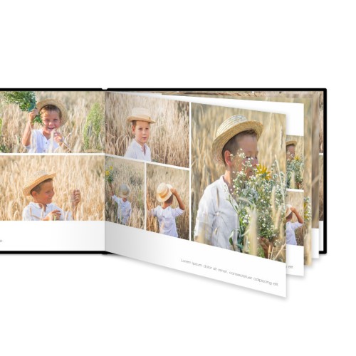 XL liggend - harde lederen kaft