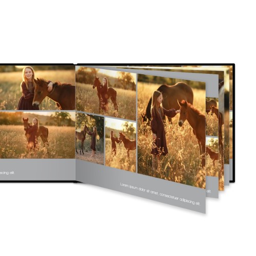 Photo Book Extra Large Landscape Deluxe Leather Cover Photo Book Extra Large Landscape Deluxe Leather Cover