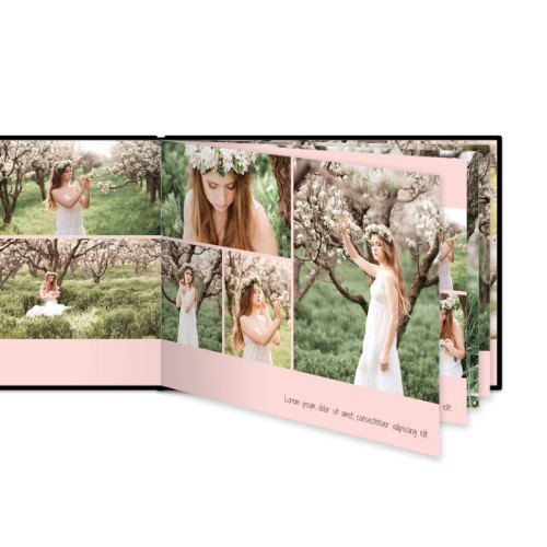 Photo Book Extra Large Landscape Deluxe Leather Cover